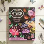 Artmaker Magnificent Mandalas Kazımalı Boyama Seti – 16 Panel, Şablon ve Kalemli Mandala Scratch Art Kit