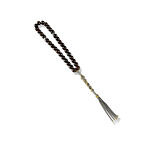 Bronzit Taşlı Gümüş Tespih