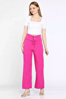 Kadın Bel Kuşak Detaylı Palazzo Pantolon