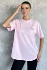 Baskılı Salaş Basic Tişört