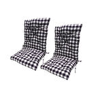 2'Lİ SİLİKON ELYAF DOLGULU BAĞCIKLI ARKALIKLI PÖTİKARE SANDALYE MİNDERİ