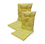 2'Lİ SİLİKON ELYAF DOLGULU BAĞCIKLI ARKALIKLI PÖTİKARE SANDALYE MİNDERİ