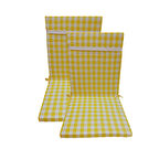 2'Lİ SÜNGER DOLGULU BAĞLAMALI FERMUARLI ARKALIKLI PÖTİKARE SANDALYE MİNDERİ