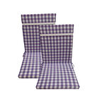 2'Lİ SÜNGER DOLGULU BAĞLAMALI FERMUARLI ARKALIKLI PÖTİKARE SANDALYE MİNDERİ