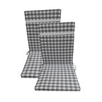 2'Lİ SÜNGER DOLGULU BAĞLAMALI FERMUARLI ARKALIKLI PÖTİKARE SANDALYE MİNDERİ