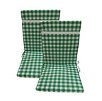 2'Lİ SÜNGER DOLGULU BAĞLAMALI FERMUARLI ARKALIKLI PÖTİKARE SANDALYE MİNDERİ 