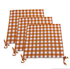 3'LÜ SÜNGER DOLGULU FERMUARLI BAĞCIKLI PÖTİKARE SANDALYE MİNDERİ