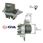 GVA 5245120 Devirdaim Partner-Berlingo-C5-307-Expert-Boxer-Jumpy-Jumper-Scudo-Ducato 2.0HDI DW10 Pa747 1201.C4