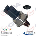 GVA 5445080 Yakıt Basınç Sensörü Berlingo-C-Elysee-C3-C4-206 208-308-Partner 1.6HDI 3 Fişli 9670076780