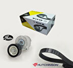 GVA 59A2916 Alternatör Gergi Kiti Kütüklü Doblo- Doblo Cargo Palio-Albea -Punto-500 1.3JTD- Multijet AC K016PK1310 46820063