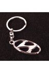 Hyundai I40 3d Metal Otomobil Anahtarlığı - Krom Kaplamalı Oto Anahtarlık