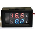 Dijital Ampermetre-Voltmetre Dc 0-30V 0-10A Dual