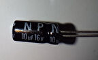 10Uf 16V Non-Polar Kondansatör