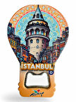 Şişe Açacağı Açacak Magnet Balon Şeklinde Dekoratif Soda Gazoz Açacağı İstanbul Temalı