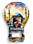 Şişe Açacağı Açacak Magnet Balon Şeklinde Dekoratif Soda Gazoz Açacağı İstanbul Temalı
