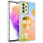 Samsung Galaxy A73 5G Kılıf Desenli Kapak Zr-Korn