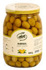 Kırma Yeşil Zeytin 141-160 Cam Kavanoz 900 Gr