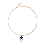 Gümüş Rose Yıldız Kadın Halhal