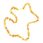 Bebek Damla Kehribar Diş Kolye