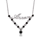 Gümüş Çiçek Annem Kadın Kolye