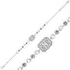 Gümüş Baget Kadın Bileklik