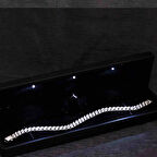 Gümüş Işıklı Kutulu Taşlı Gurmet Kadın Bileklik