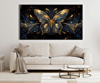Golden Butterfly Kanvas Tablo