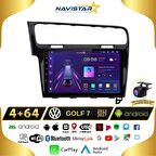 VW Golf 7  Kablosuz Carplay 4GB + 64GB Android 13 Navigasyon Multimedya Sistemi