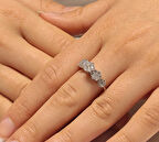  Altın Coronet Beştaş Yüzük 34510