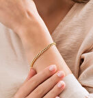  Altın Gurmet Bileklik (4 MM)