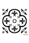 Home Dekor 25*25 Hdm 180 Stencil