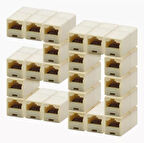 Hadron hd4062 20li Adsl Cat5 Cat6 Rj45 Dişi dişi-RJ45 Birleştirici-İnternet kablo uzatma ara adaptör RJ45 Ara aparat 20 adet