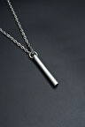 Silindir Çubuk Düz Zincir Kolye