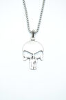 Punisher Cezalandırıcı Örme Zincir Kolye