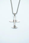 Minimal Uçak Örme Zincir Kolye