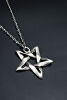 Pentagram Düz Zincir Kolye
