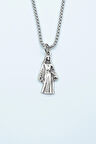 Minimal Meryem Ana Örme Zincir Kolye