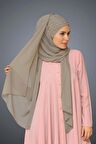 Bej Arkadan Bağlamalı Şal Şifon İncili 1901_12