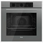 Ferre QBL62CPR 78 L Ankastre Fırın Gri (0+7 Konum)