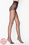 Kadın Siyah 20 Den İnce Külotlu Çorap