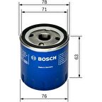 Bosch 0986TF0148 Yağ Filtresi Clıo Iıı-Fluence-Logan-Kangoo-Megane Iı-Iıı-Lgn 1.5dcı-1.9dcı-Trafıc-Master Iı F026407022