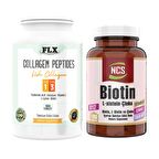 Balık Kollajeni Tip 1-3 Collagen 180 Tablet+Biotin 180 Tablet