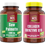 Ncs Saw Palmetto 1000 Mg Pumpkin Biotin Zinc Complex 120 Tablet   Collagen Coenzyme Q10 Biotin Zinc Selenium 30 Tablet