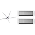 Dijitaldepodan Roborock S5 Max Aksesuar Seti 2 Adet Hepa Filtre 1 Adet Yan Fırça