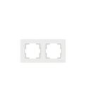 Mutlusan Rita Beyaz Ikili Priz Yatay Çerçeve (2220 820 1201)