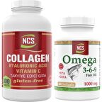 Ncs Collagen Hyaluronic Acid 300 Tablet + Ncs Omega 3-6-9-200 Kapsül