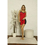 Polkan 24467 Kadın Şortlu Takım Fuşya