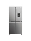 HAİER HCW58F18EWMP 507 LT 4 KAPAKLI GARDROP TİPİ İNOX SU PINARLI BUZDOLABI
