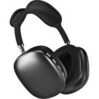 Maxron Siyah P9 Lite Bluetooth 5.3 Kulak Üstü Kulaklık - 10 Saat Müzik, Micro Sd &amp; Type-C