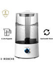 Rbh-03 Ultrasonik Hava Nemlendirici 4 Litre Hava Nemlendirici Buhar Makinesi Aroma Difüzörü 4l Nemlendirici - Otomatik Kapanma Sessiz Çalışma Ayarlanabilir Buhar Seviyesi